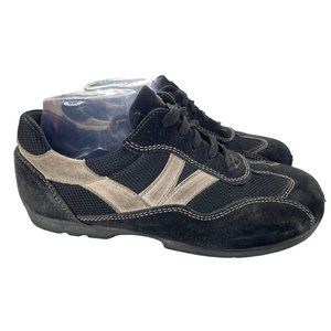 Footprints By Birkenstock Darlington Black Suede Oxford Sneaker EU 40/US 9-9.5